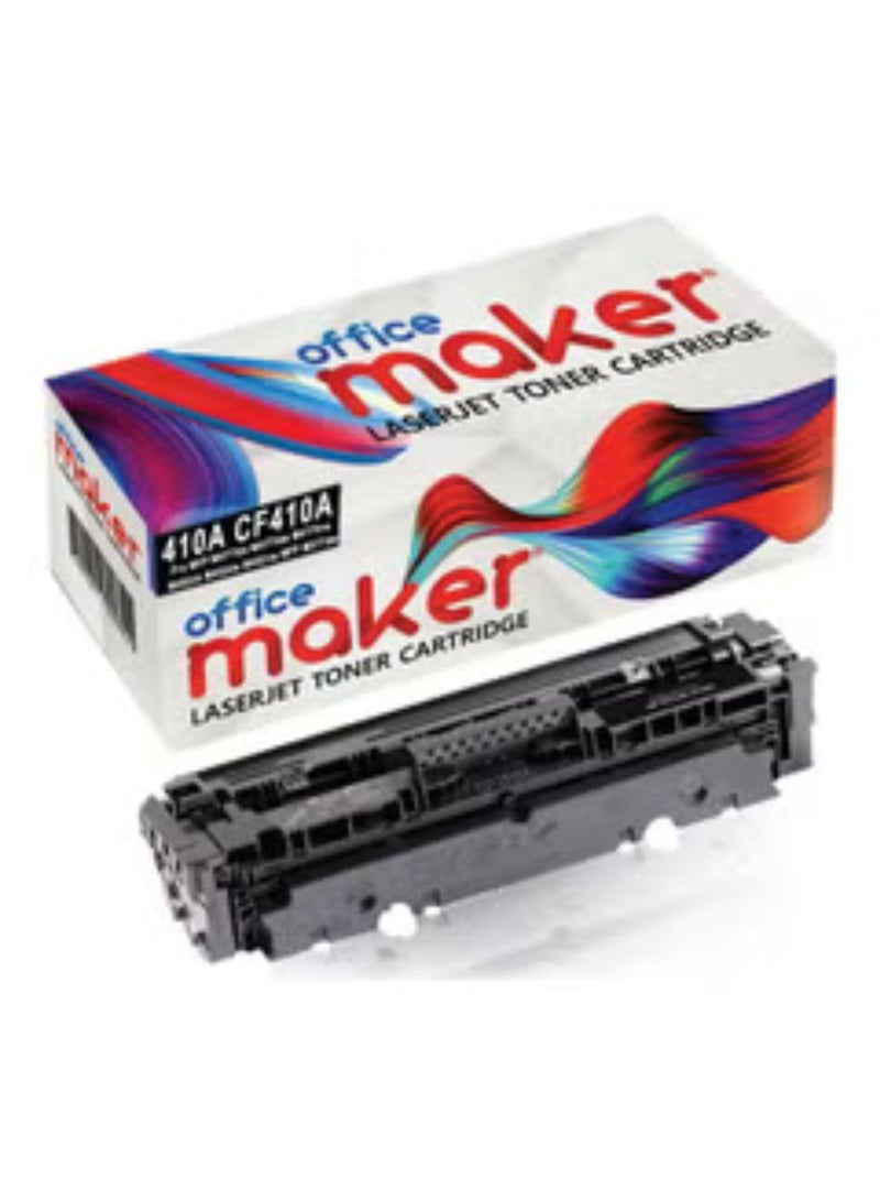 Office Maker 410A CF410A Laserjet Toner Cartridge for Printer Black - Image 2
