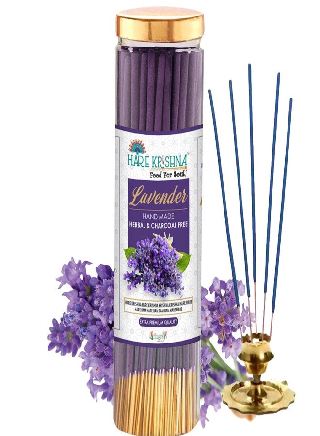 Vringra Lavender Agarbatti Sticks-Low Smoke Agarbatti for Home Freshness, Positive Energy & Yoga Meditation | Pooja Item for Home | Approx 120 Sticks (Pack of 1) - Image 1
