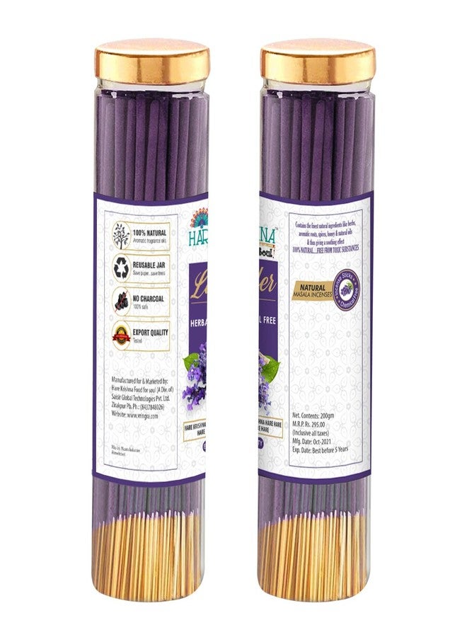 Vringra Lavender Agarbatti Sticks-Low Smoke Agarbatti for Home Freshness, Positive Energy & Yoga Meditation | Pooja Item for Home | Approx 120 Sticks (Pack of 1) - Image 2