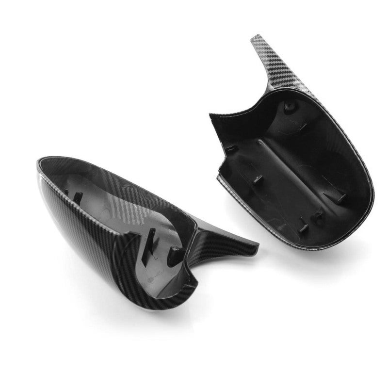 Door Rearview Mirror Cover Cap 2pcs Replacement for BMW 3 Series E90 2009-2012 OEM 51167205291 51167205292 - Image 2