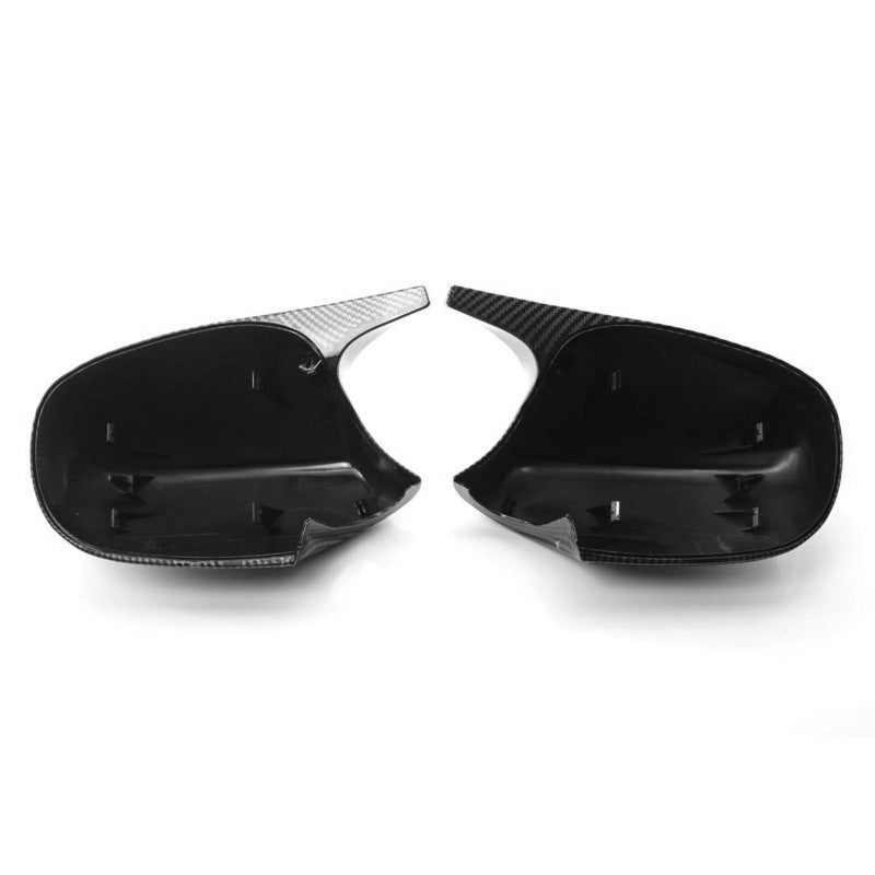 Door Rearview Mirror Cover Cap 2pcs Replacement for BMW 3 Series E90 2009-2012 OEM 51167205291 51167205292 - Image 4