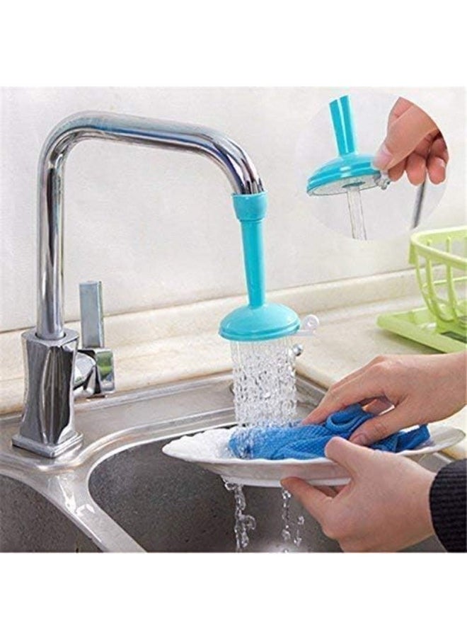 Flexible 360° Rotating Silicone Faucet Extension – Adjustable Tap Nozzle for Easy Water Direction