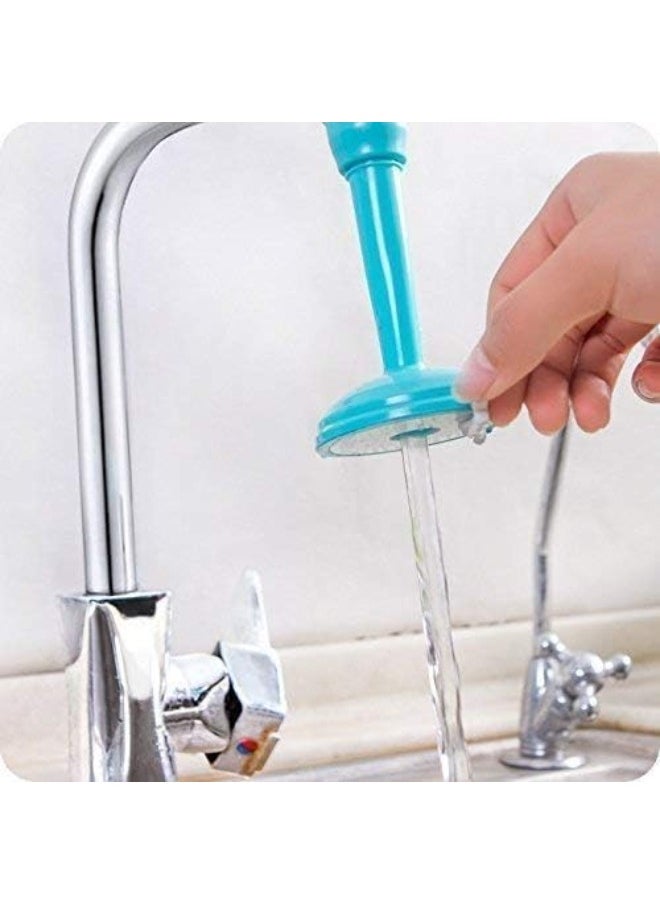 Flexible 360° Rotating Silicone Faucet Extension – Adjustable Tap Nozzle for Easy Water Direction
