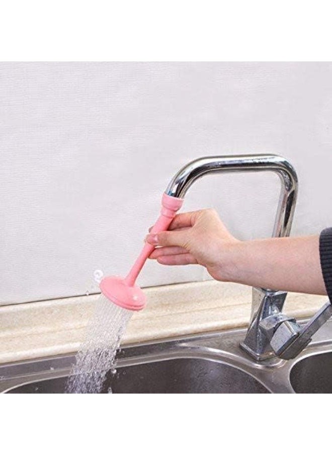 Flexible 360° Rotating Silicone Faucet Extension – Adjustable Tap Nozzle for Easy Water Direction