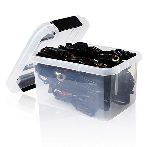 iMESTOU SAE Ring Terminal Harness Cable with Fused 2-Pin Quick Disconnect Plug Connector(20pcs) - Image 1