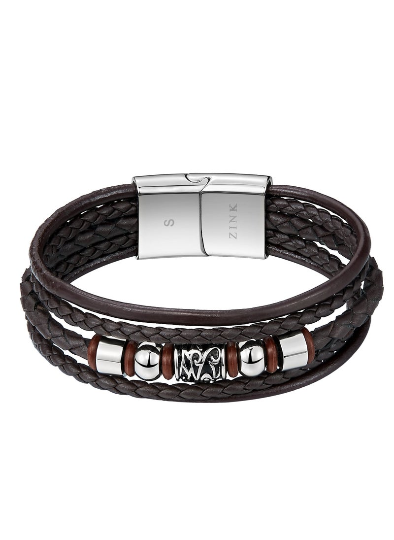 Zink - ZJBC019LPBR ZINK Men's Bracelet - Image 1