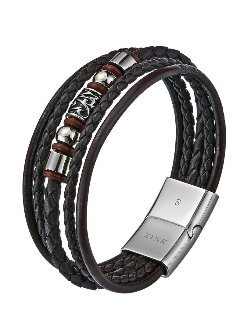 Zink - ZJBC019LPBR ZINK Men's Bracelet - Image 1