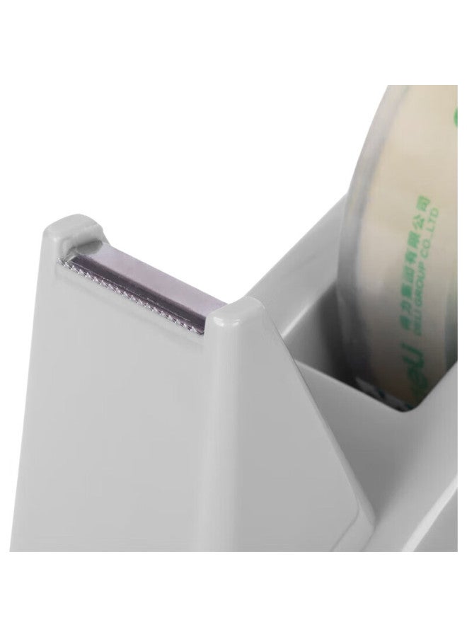 Deli Large Tape Dispenser And Cutter For Packaging (Tape Width ≤24Mm), Gray, 812 - Image 1
