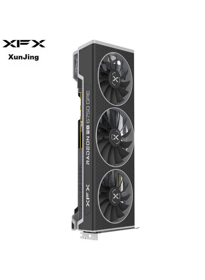 Xfx Amd Radeon Rx6750 Gre Overseas Edition 12gb Desktop Computer Gaming Graphics Card - Image 2