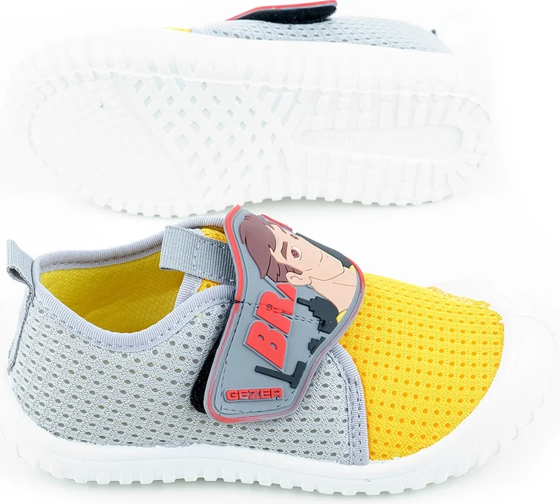 Gezer Gezer Summer Boy's Velcro Adjustable Linen Shoes