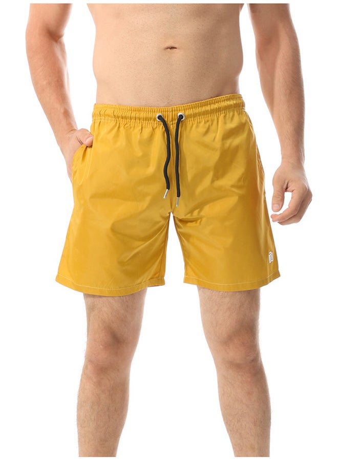 Plain swim shorts