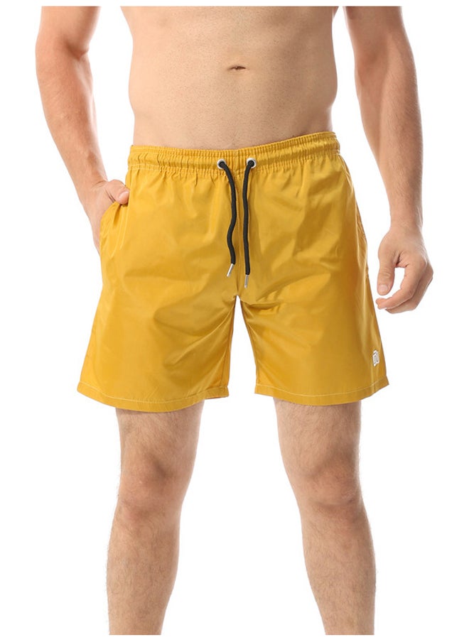 WHITE RABBIT Plain swim shorts  - Image 1