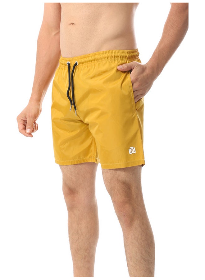 WHITE RABBIT Plain swim shorts  - Image 2