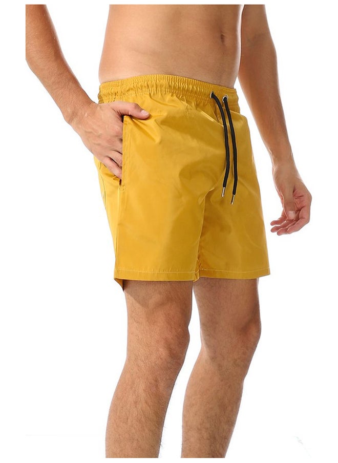 WHITE RABBIT Plain swim shorts  - Image 4