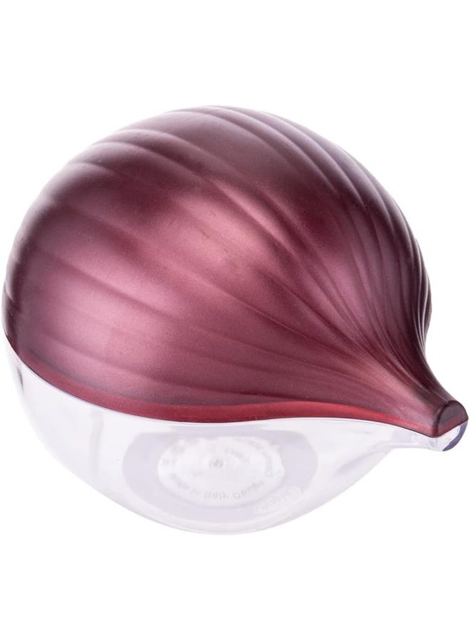 AKDC Snips Onion Storage Box L(12CM) XW(10CM) XH(9CM) Purple - Image 2