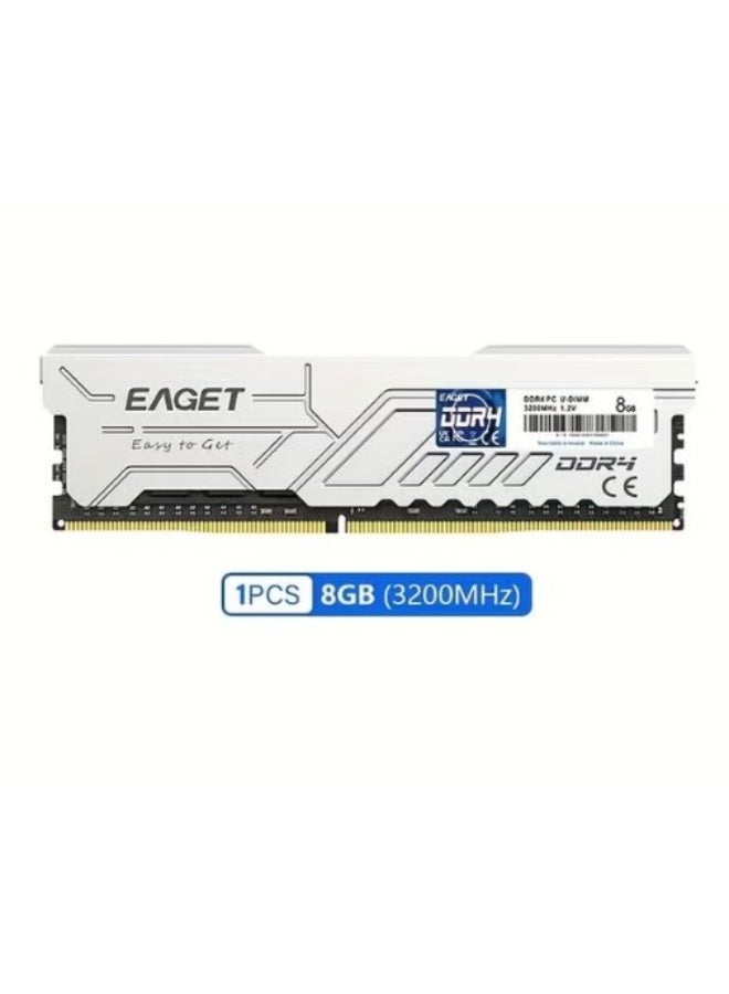 Eaget 8GB DDR4 3200MHz Desktop RAM Memory With Heatsink For AMD Intel PC Gaming - Image 2