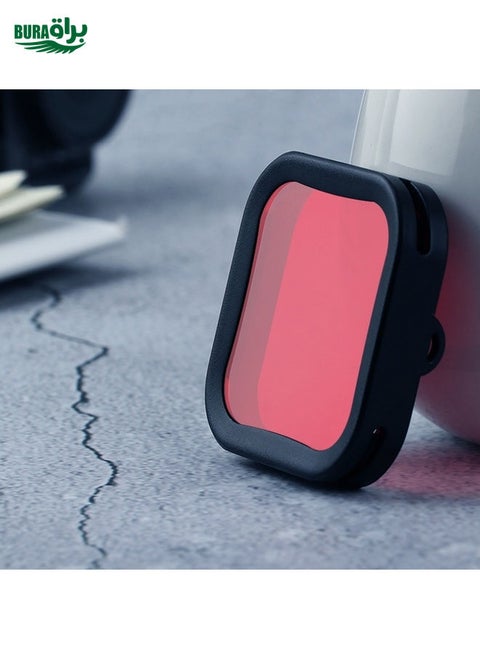 Housing Diving Color Lens Filter for DJI Osmo Action 1 (Pink)