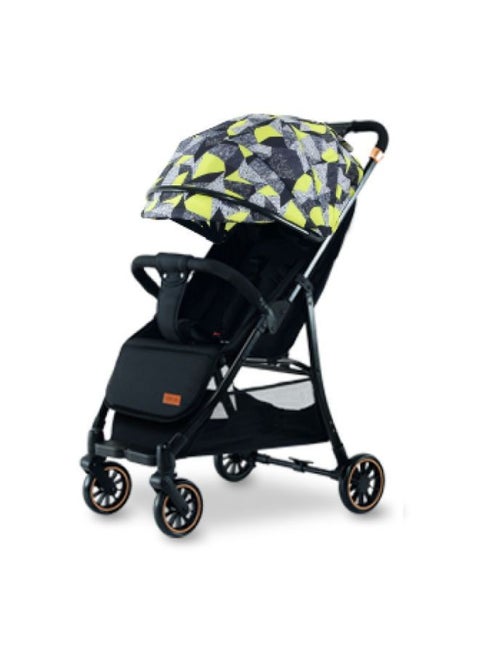 One Way Push Baby Stroller - Yellow - M676