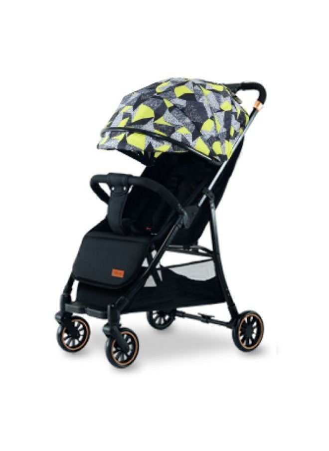 Dreeba - One Way Push Baby Stroller - Yellow - M676 - Image 1