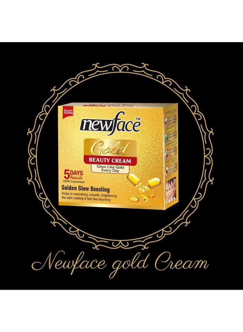 Glow Like Gold With New Face Gold Beauty Cream Golden Glow Boosting