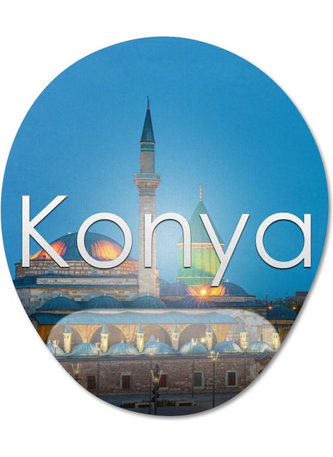 Konya Wrist Support Mousepad Model - 2 Oval