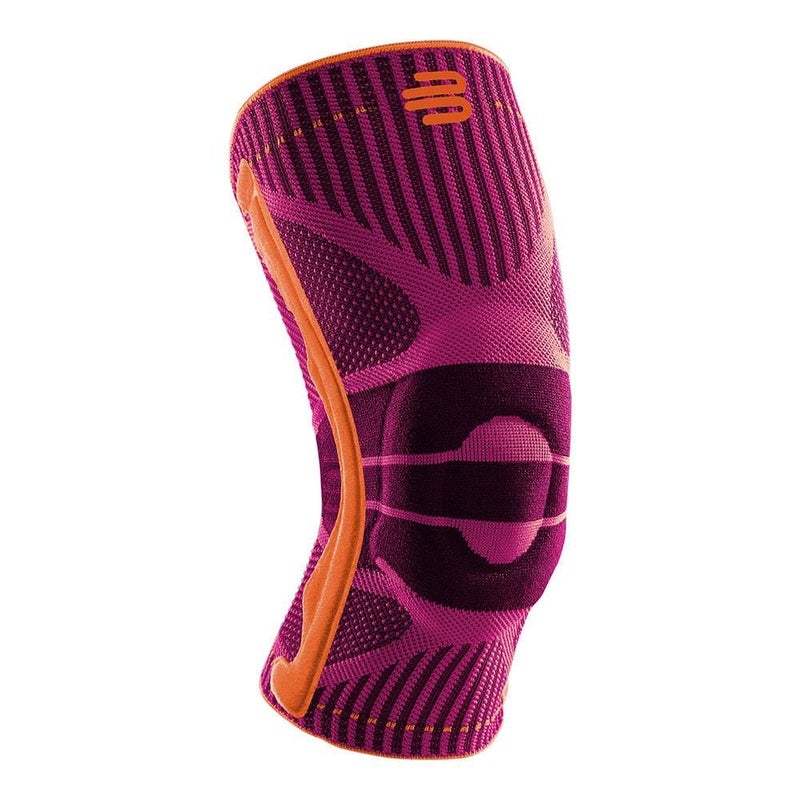 Bauerfeind Sports Knee Support - Knee Brace for Pain Relief and Stabilization - Patellar Knee Pad for Enhanced Support - Targeted Compression - Lightweight & Durable (Pink, S) - Image 1
