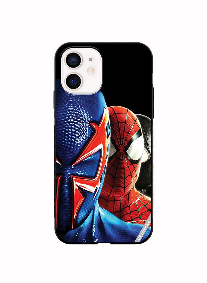 VR CREATIVE Protective Case Cover For Apple iPhone 12 mini Spiderman Design Multicolour - Image 1