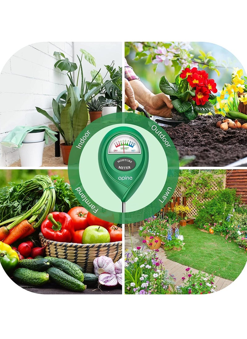 SYOSI Soil Moisture Meter, Long Probe Plants Moisture Meter, Plant Water Meter for Indoor and Outdoor Plants, Hydrometer for Plants  - Image 4