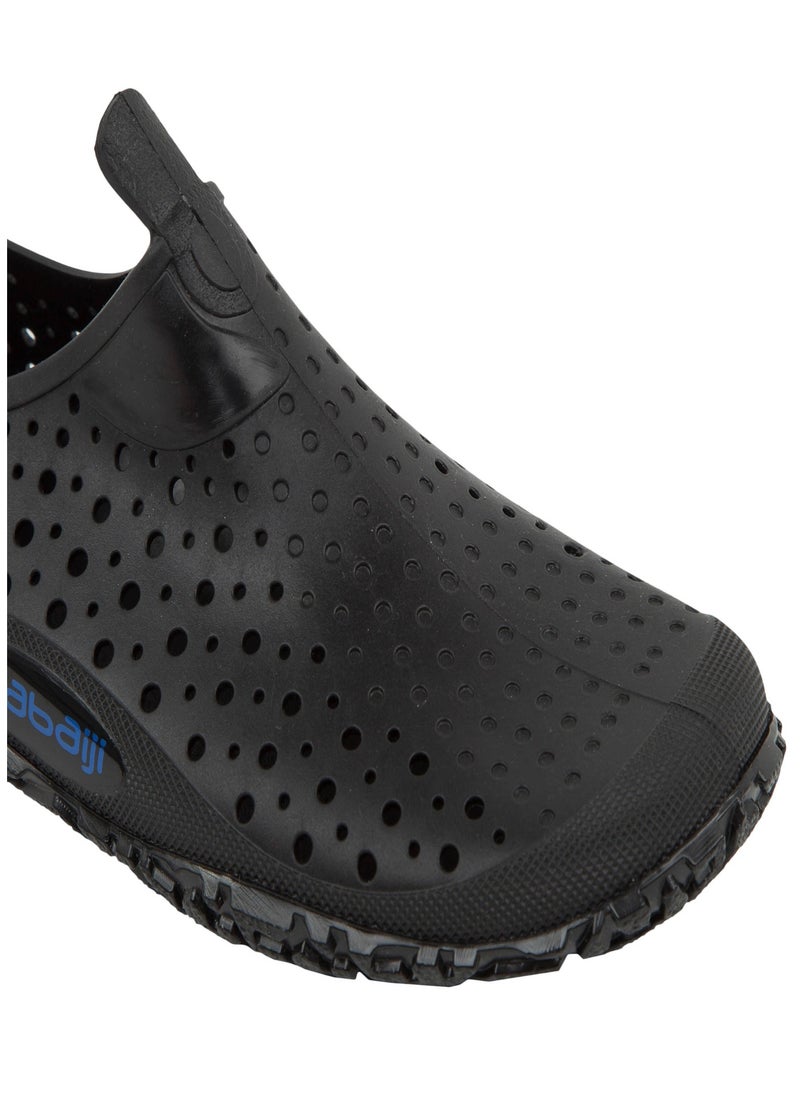 NABAIJI NABAIJI by DECATHLON, Unisex Aquagym and Aquafitness Shoes Aquadots Grip & Water-Resistant Black  - Image 2