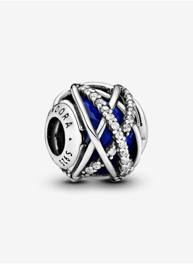 PANDORA - Pandora 796361NCB Royal Blue Galaxy Charm - Image 1
