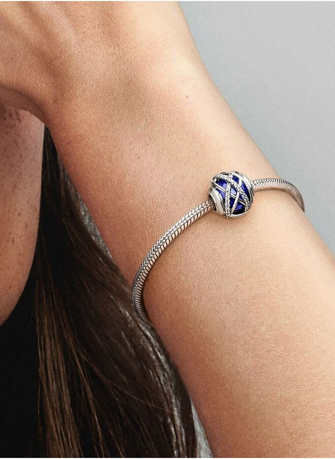 PANDORA - Pandora 796361NCB Royal Blue Galaxy Charm - Image 1
