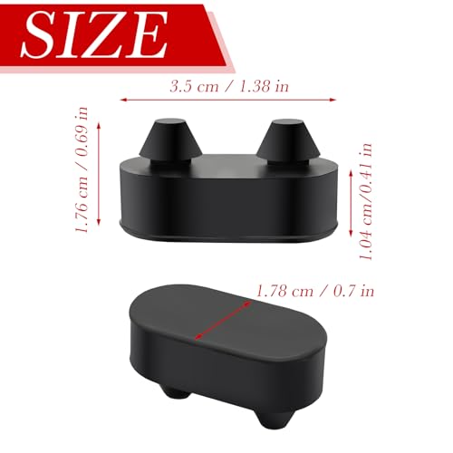 LhyBtm Hood to Fender Grommets Hood Latches to Fender Bumpers Stop Compatible with 1987-2006 Jeep Wrangler YJ/TJ Replaces Part Number: 4007541 / J4007541 / D4103 / 12031.02 - Image 2