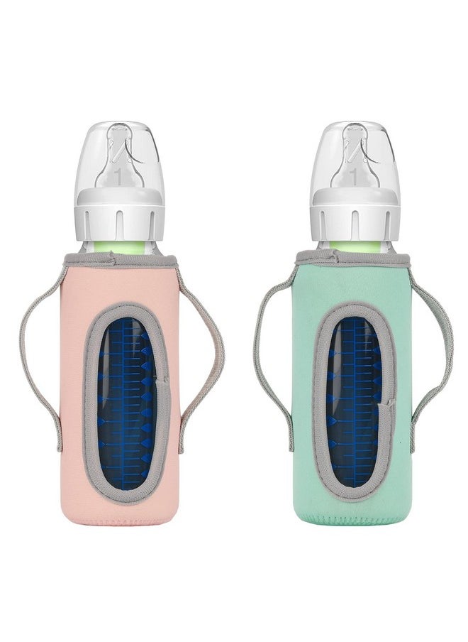 Glass Baby Bottle Sleeve Covers For Dr. Brown’S Natural Narrow Baby Bottles 8 Oz With Dual Handle 3.3Mm Thicken Heat And Cold Retention Baby Bottle Sleeve (Narrow 8Oz) - pzsku/ZDF6BF0F4F711AD8189B4Z/45/_/1698492515/785a971a-8e8b-49ff-ad0f-77d1007dd861