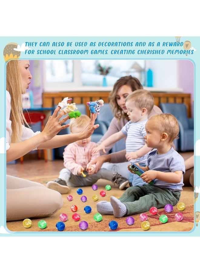 Zhanmai 250 Pcs Small Bouncy Balls 0.78 Inch/ 20 mm Rubber High Bouncing Balls Cloud Bouncy Balls Party Favors for Boys and Girls Neon Swirl Bouncing Balls for Game Prizes Vending Machines - Image 4