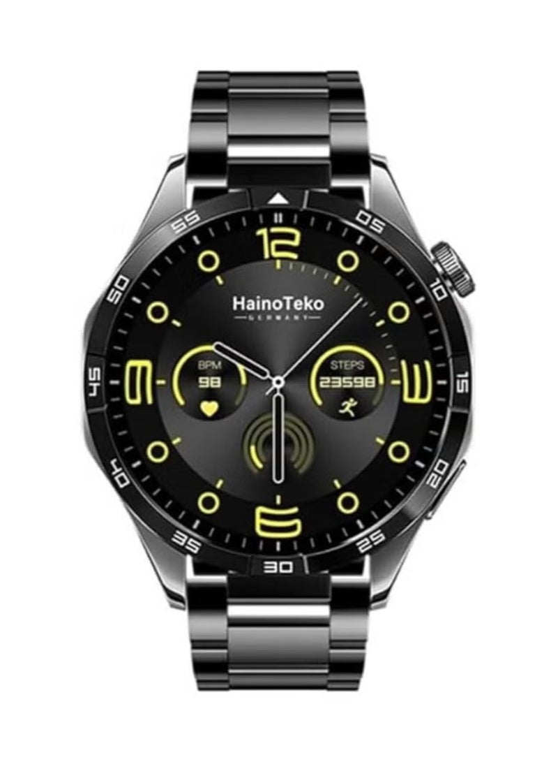 Haino Teko GT4 Smart Watch – Stylish Fitness Tracker with Heart Rate Monitor, Sleep Tracking, Waterproof Design, Long Battery Life | Compatible with iOS & Android | Perfect for Fitness, Health, and Everyday Use - Image 1