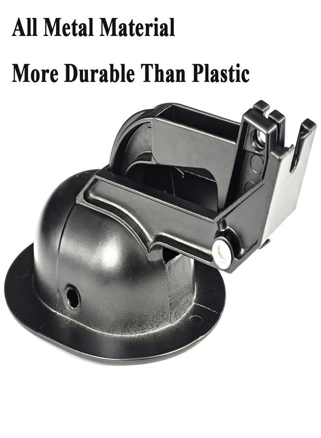 TeBeiDe Universal All Metal Sofa Couch Chair Recliner Release Pull Handle Replacement Fit for Ashley and Most Recliner Sturdy Durable Oval Handle Size 3"x 3.5" Repair Part - Image 5