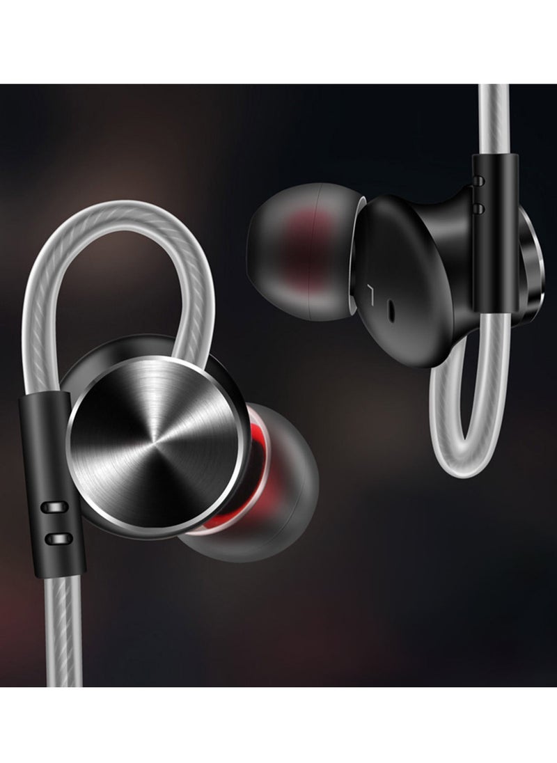 QKZ - DM10 3.5mm In-ear Headphone Bass Subwoofer Metal Wired Earphone Magnetic Suction Line Control with Microphone Sports Headsets Earphones - Image 1