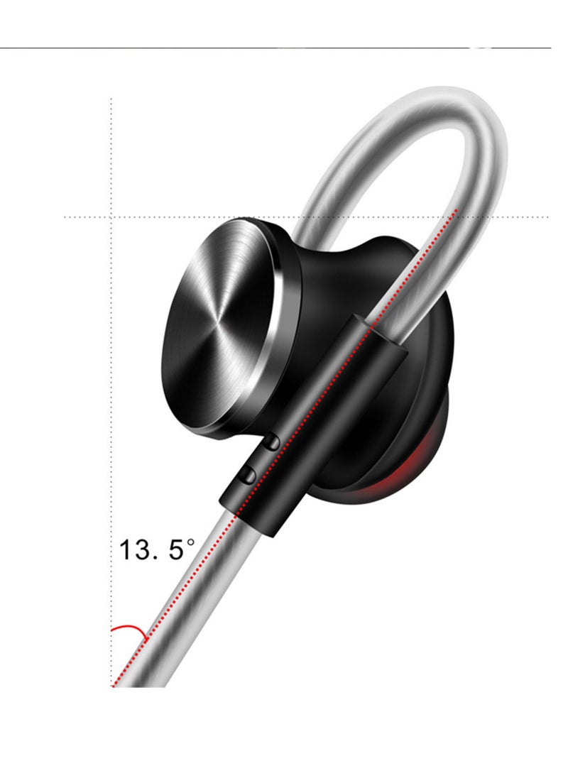 QKZ - DM10 3.5mm In-ear Headphone Bass Subwoofer Metal Wired Earphone Magnetic Suction Line Control with Microphone Sports Headsets Earphones - Image 1