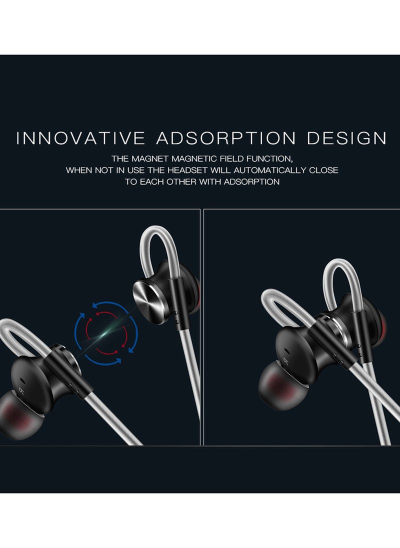QKZ - DM10 3.5mm In-ear Headphone Bass Subwoofer Metal Wired Earphone Magnetic Suction Line Control with Microphone Sports Headsets Earphones - Image 1