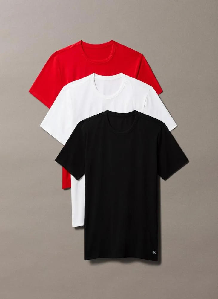 كالفن كلاين 3 Pack T-shirts - Micro Stretch