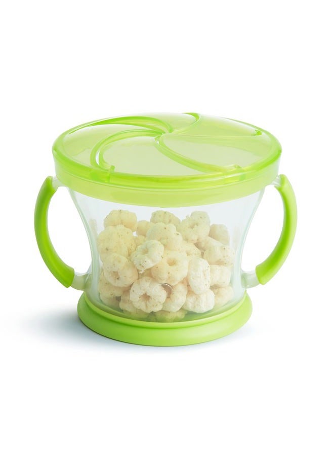 Munchkin ® Snack Catcher® Toddler Snack Cups, 2 Pack, Blue/Green - Image 3