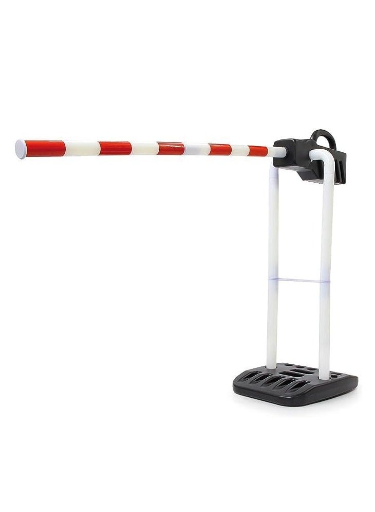 UKR Traffic Barrier & Parking Road Signs Toy Set – Construction & Parking Lot Play with Warning Signs, Lifting Rod, Police Car & Vehicles | Creative Pretend Play for Kids - Image 2