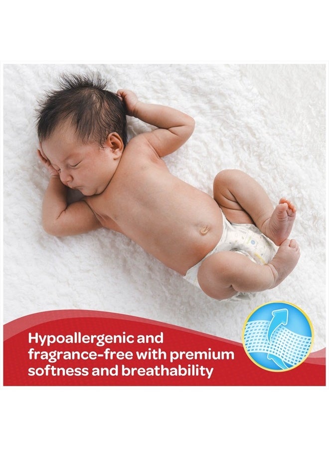 Huggies Gentle Care Preemies Diapers, Size P, 30-Count