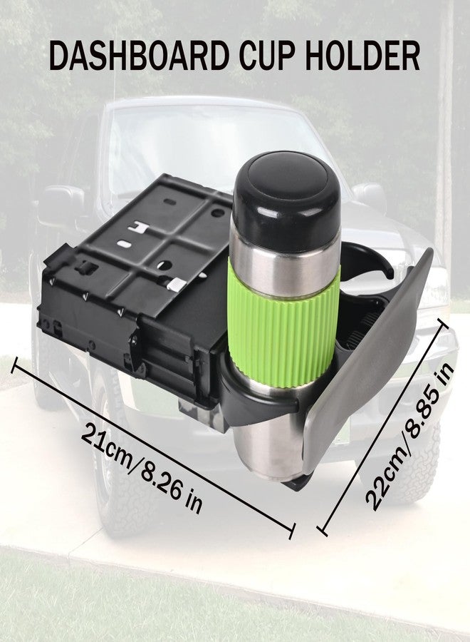 EKLN Dash Dashboard Cup Holder Compatible with 1999-2004 Ford F250 F350 F450 F550 Super Duty Excursion Replaces# YC3Z-2513560-CAD YC3Z2513560CAD Graphite Gray - Image 5