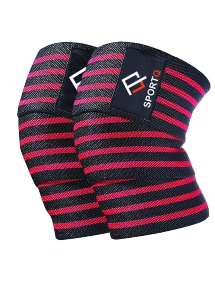A set of multiple products from SportQ that help you in exercising, including a bag,a special pocket for carrying shoes, a protein shaker, and a tensioner that helps in lifting weights, and a knee pad