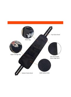 OUYoo OUYoo  Car Seat Storage Hanging Bag, Multi-Pocket Seat Side Organizer, Car Multifunctional Storage Organizer, Can Hold Mobile Phone, Wallet, Glasses, Suitable for Cars, SUVs, Trucks  - Image 3