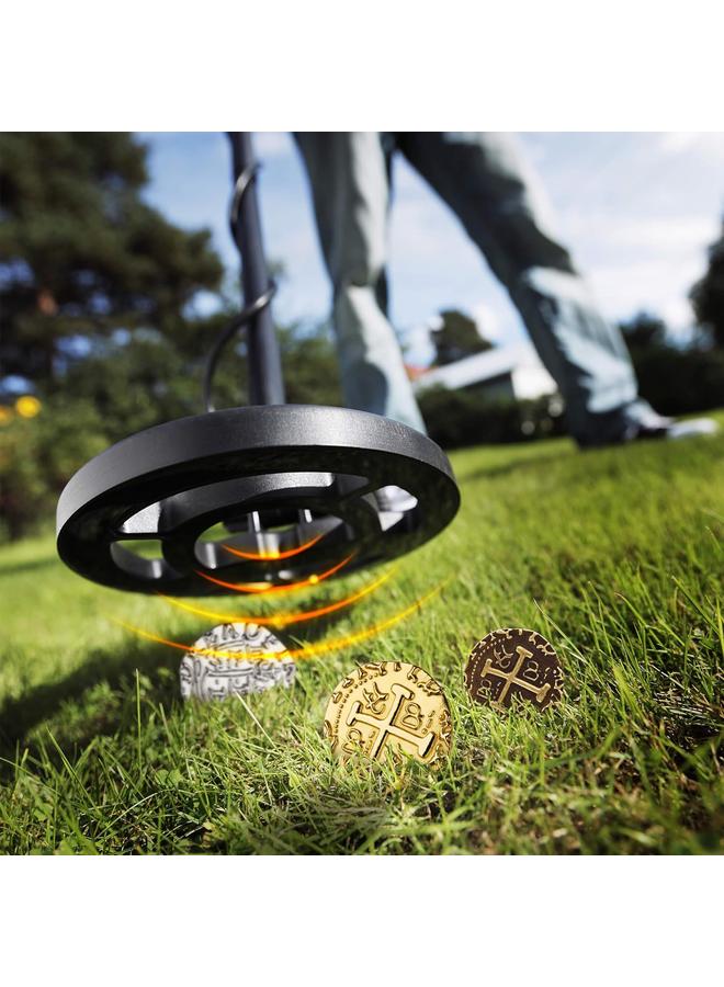 الأزرق جي دبليو القراصنة عملة 36 البرونزية الذهب والفضة عملة معدنية مزدوجة طبق الاصل مجموعة الإسبانية عملة ذهبية ، تنطبق على لعبة المجلس ، رمز ، لعب دور ، العملة الحقيقية تقليد القراصنة كنز مربع م ل XL حجم مزيج - Image 3