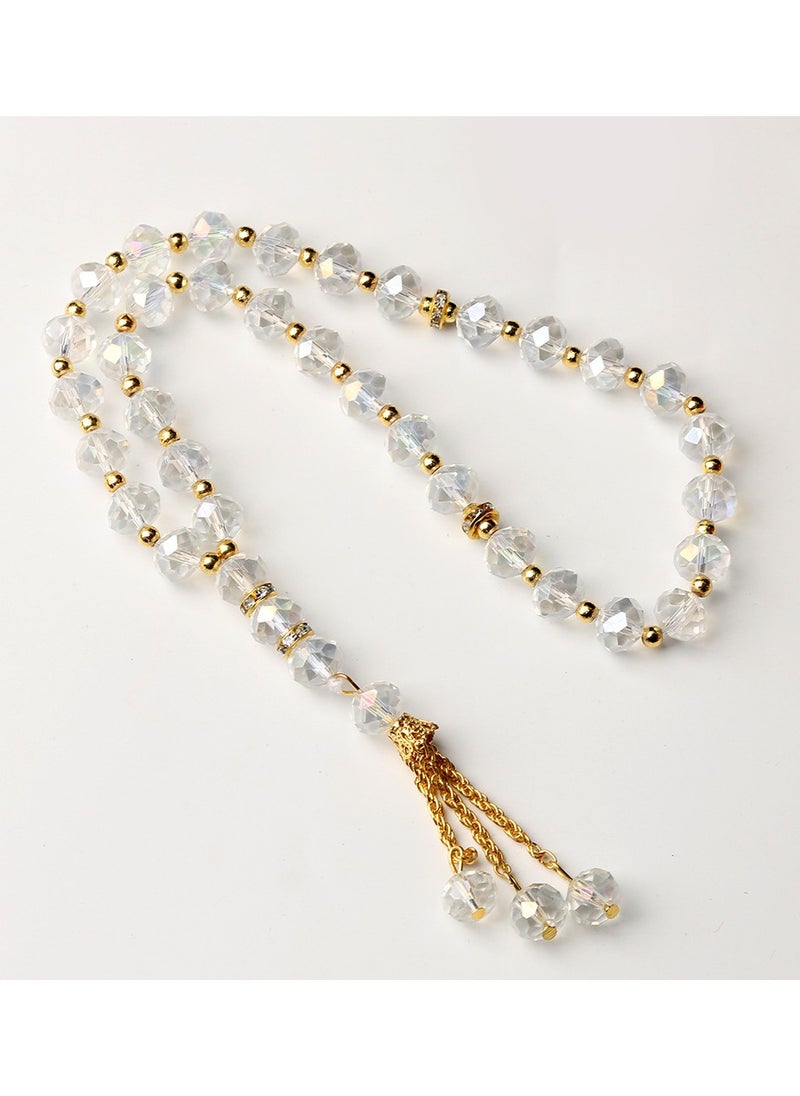 KUYING 33 10mm Crystal Bracelet Lslamic Prayer Beads  - Image 1
