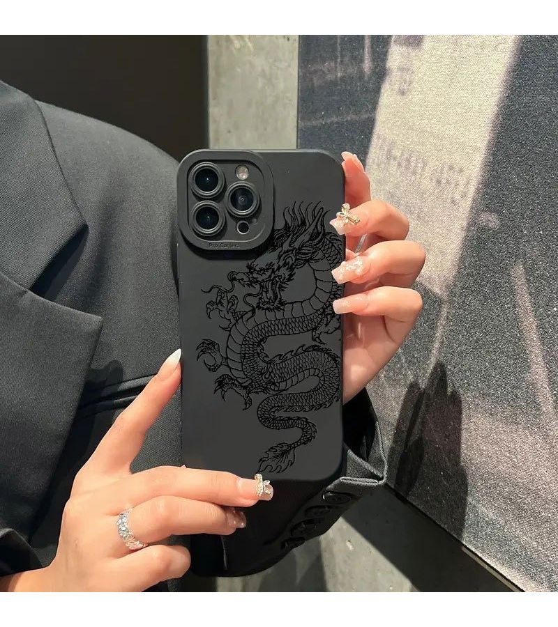 Black Dragon Phone Case Compatible With iPhone XR - Image 3
