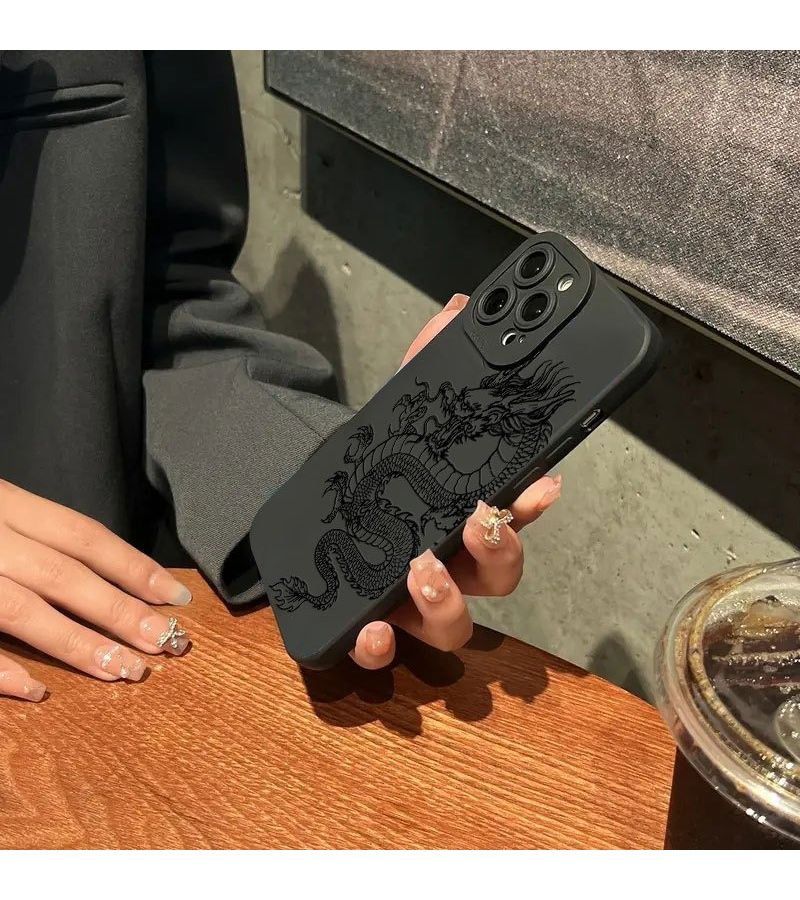 Black Dragon Phone Case Compatible With iPhone XR - Image 5